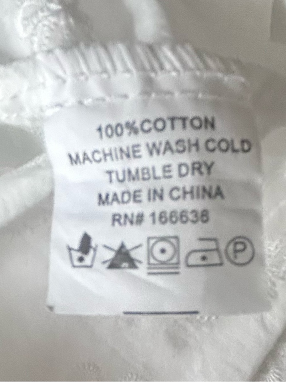 Women's White Embroidered V-Neck Cotton Top - Picture 6 of 6